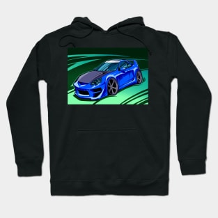 Integra Tuning (with background) Hoodie